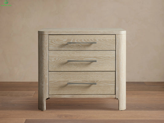 Driss Closed Nightstand
